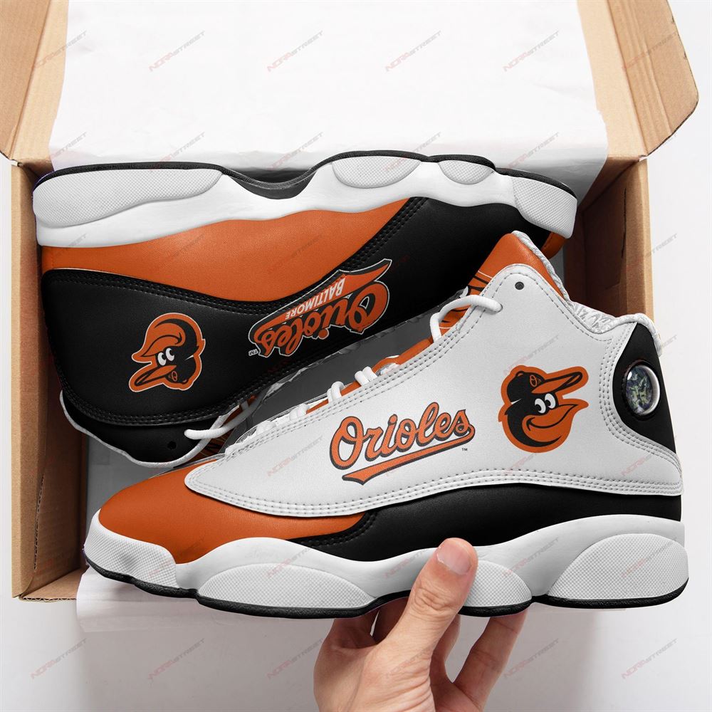 Baltimore Orioles Air Jordan 13 Sneakers Sport Shoes Full Size