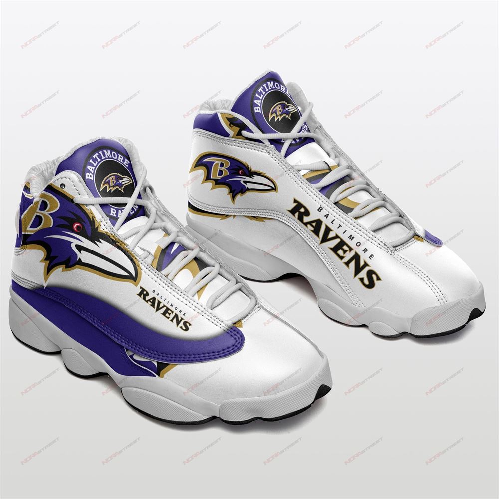 Baltimore Ravens Air Jordan 13 Sneakers Sport Shoes-trungten-5nlxc