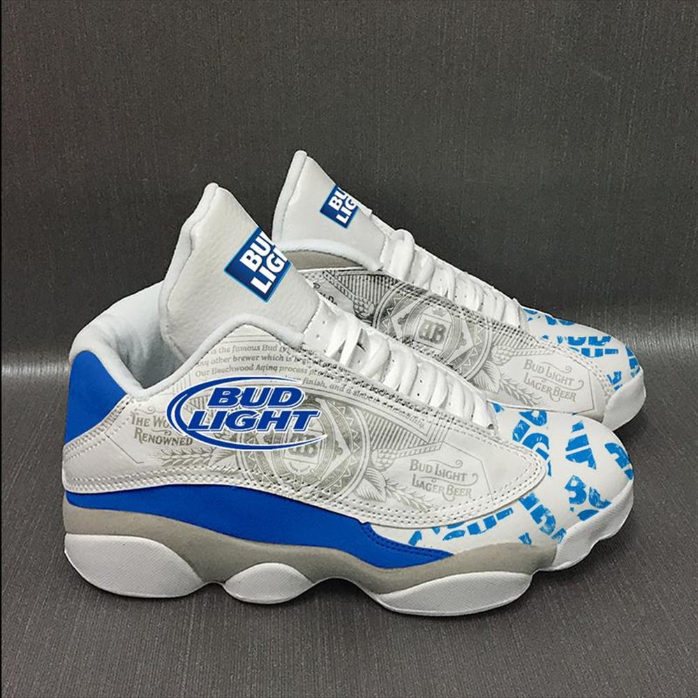 Bud Light Beer Form Air Jordan 13 Sneakers Sport Shoes Plus Size