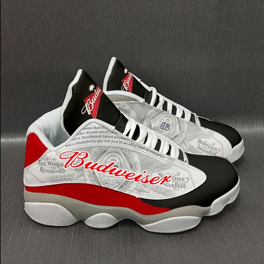 Budweiser Beer 2 Form Air Jordan 13 Sneakers Sport Shoes Plus Size