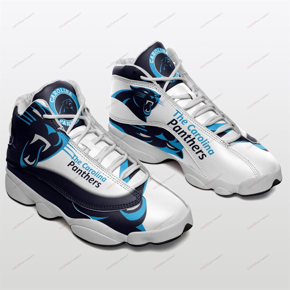 Carolina Panthers Air Jordan 13 Sneakers Sport Shoes Plus Size