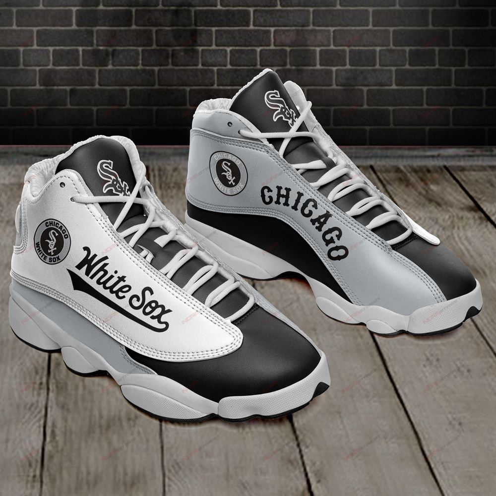 Chicago White Sox Air Jordan 13 Sneakers Sport Shoes Full Size