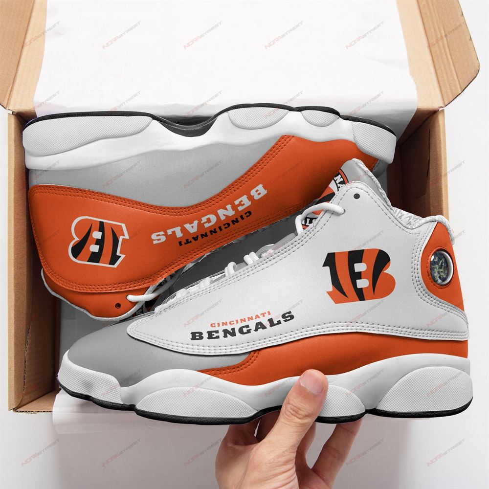 Cincinatti Bengals Air Jordan 13 Sneakers Sport Shoes Full Size