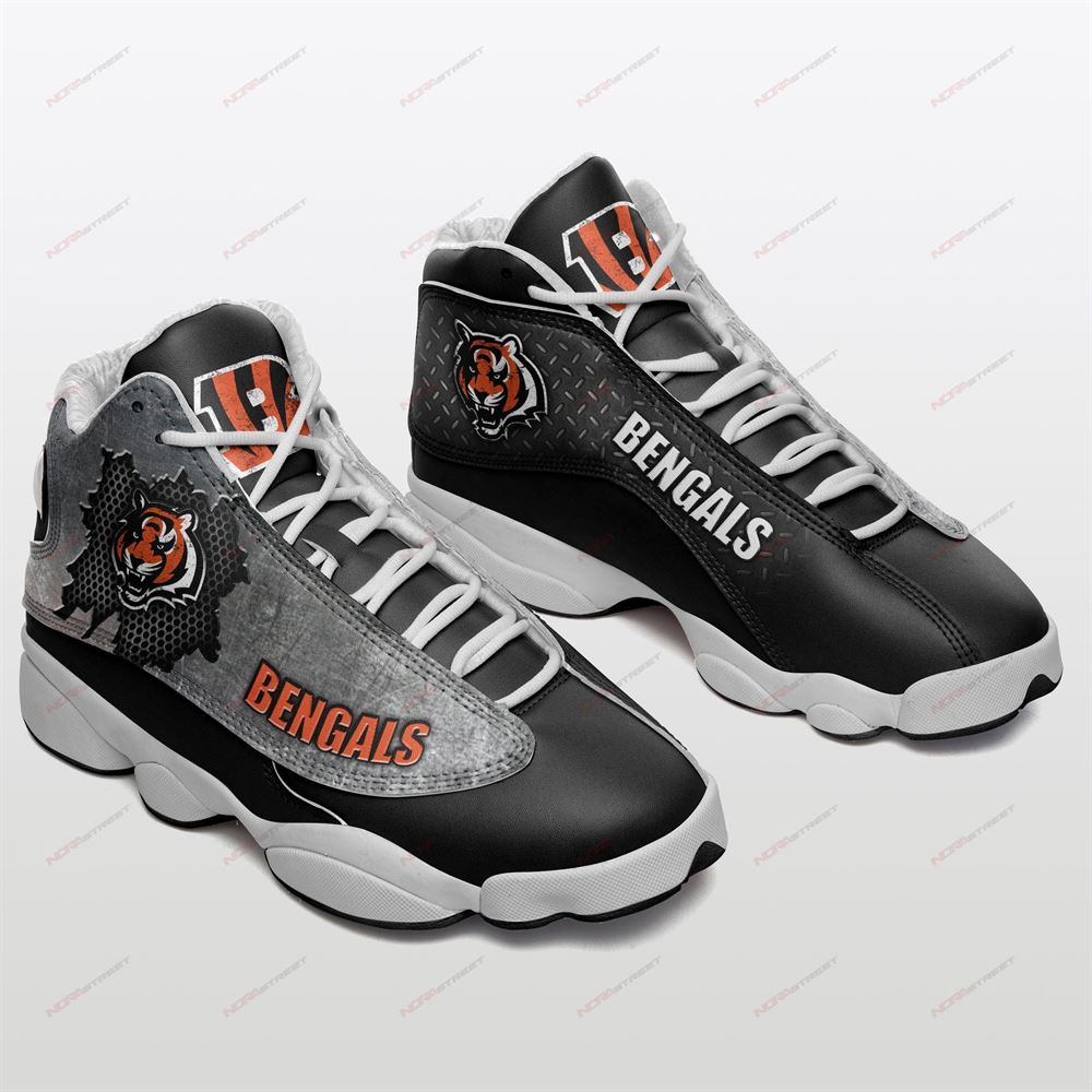 Cincinnati Bengals Air Jordan 13 Sneakers Sport Shoes Full Size