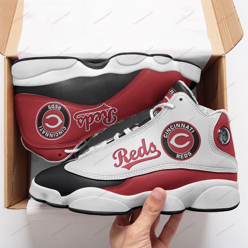 Cincinnati Reds Air Jordan 13 Sneakers Sport Shoes Full Size