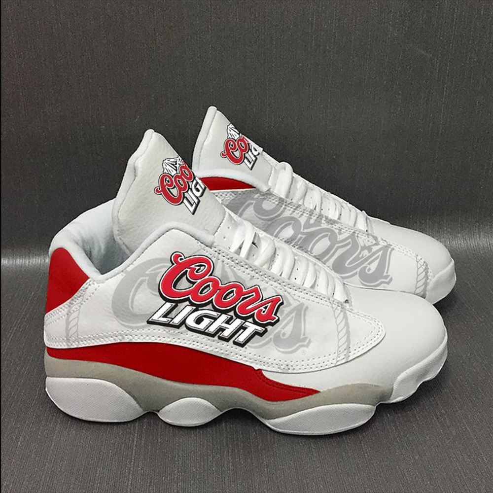 Coors Light Beer 2 Form Air Jordan 13 Sneakers Sport Shoes Plus Size