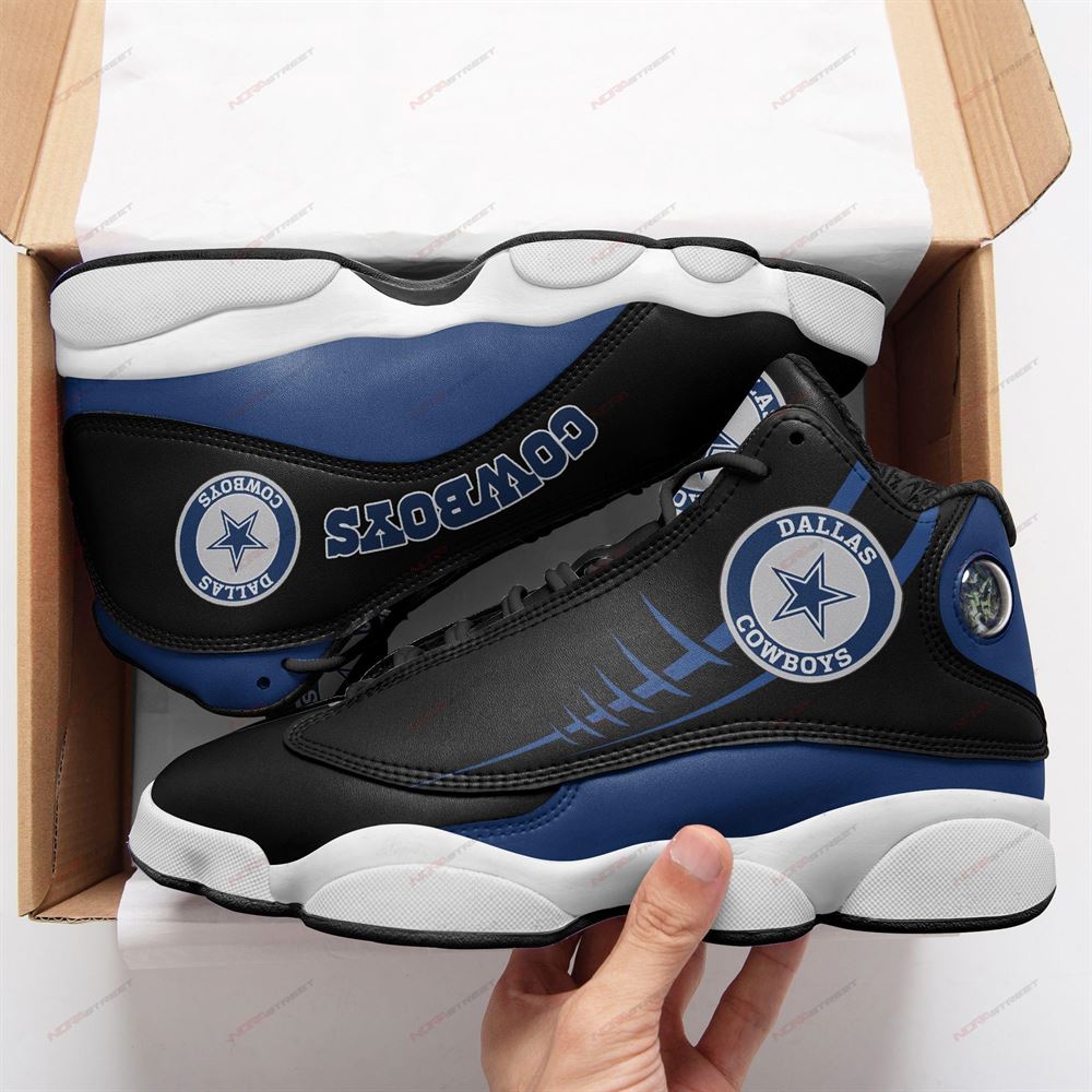 Dallas Cowboys Air Jordan 13 Sneakers Sport Shoes Full Size-trungten-h7d0d