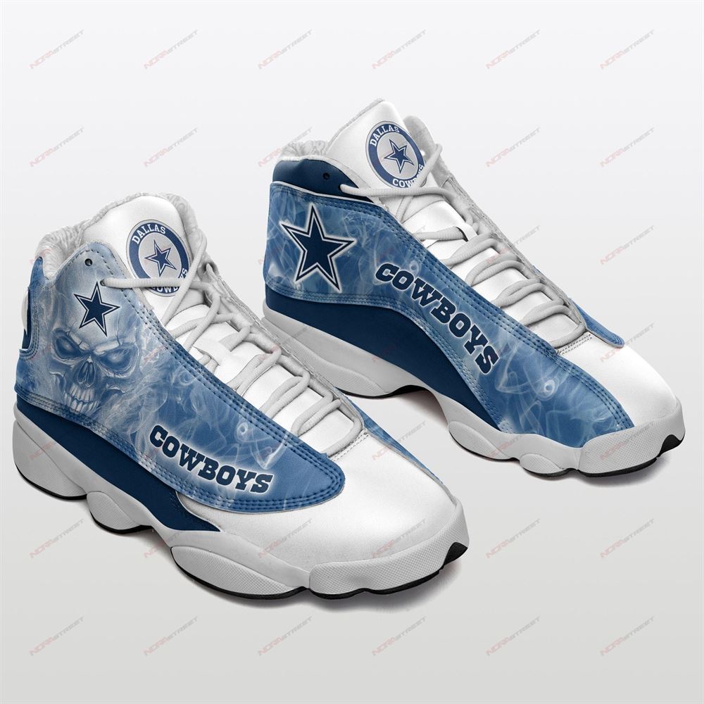 Dallas Cowboys Air Jordan 13 Sneakers Sport Shoes Plus Size-trungten-6894c