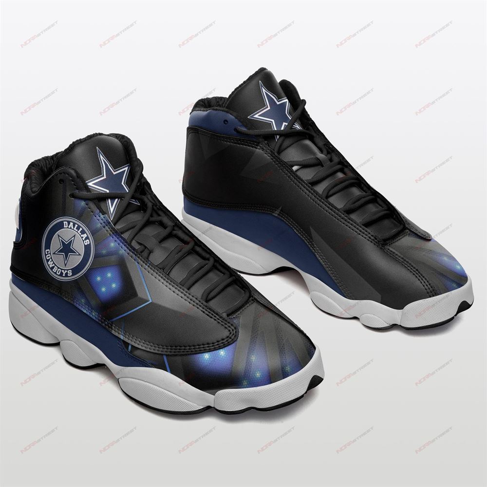 Dallas Cowboys Air Jordan 13 Sneakers Sport Shoes Plus Size-trungten-u7880