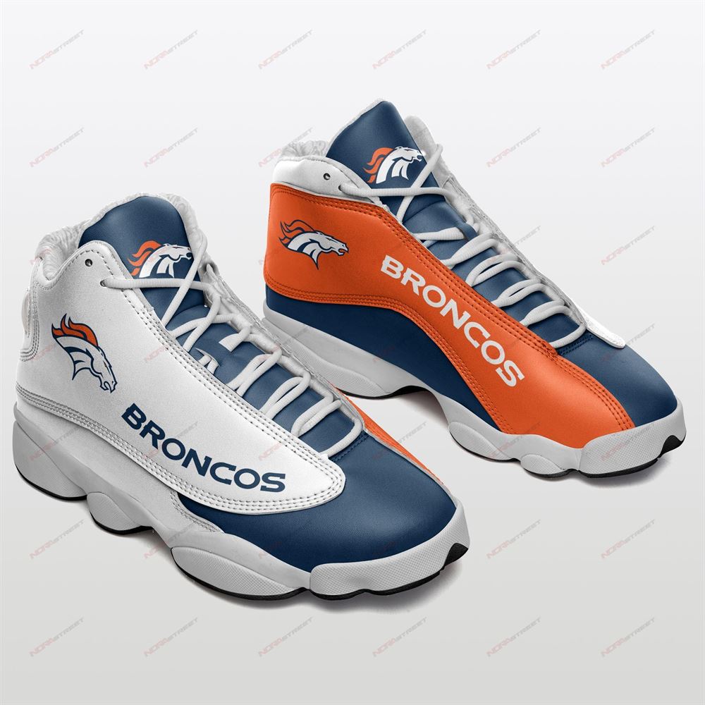 Denver Broncos Air Jordan 13 Sneakers Sport Shoes Plus Size-trungten-ztw2n