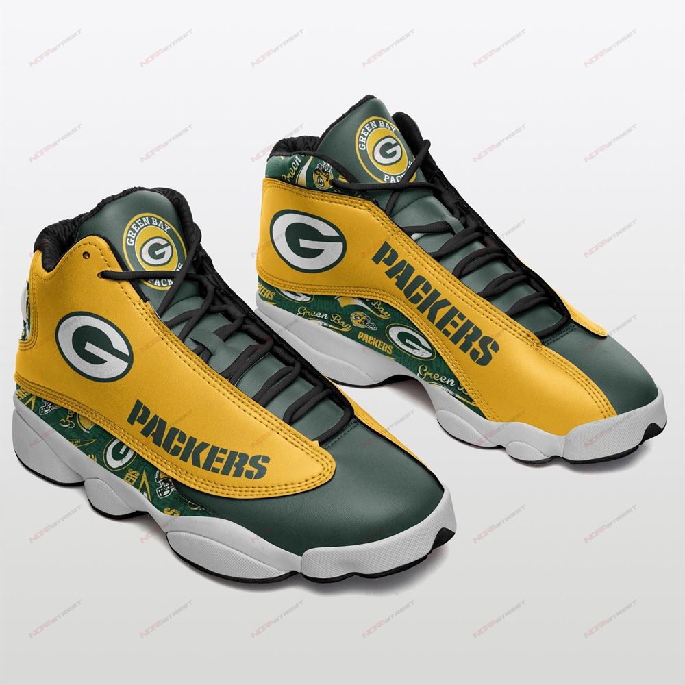 Green Bay Packers Air Jordan 13 Sneakers Sport Shoes Full Size-trungten-zwocj