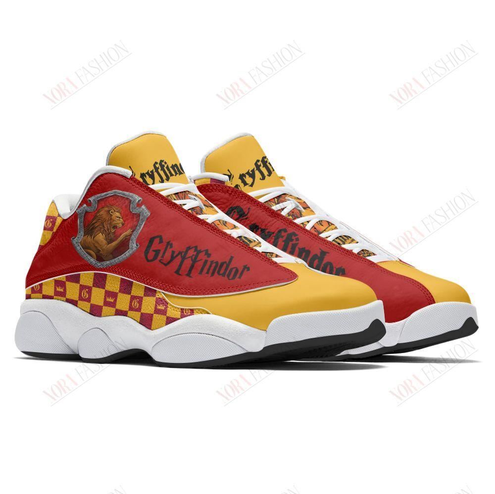 Gryffindor Air Jordan 13 Sneakers Sport Shoes Full Size