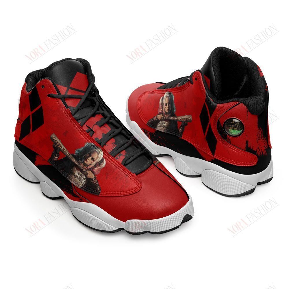 Harley Quinn Air Jordan 13 Sneakers Sport Shoes Full Size