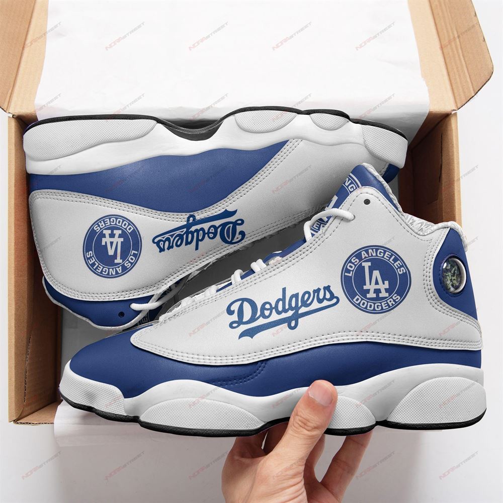 Los Angeles Dodgers Air Jordan 13 Sneakers Sport Shoes Full Size