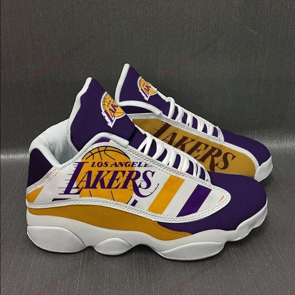 Los Angeles Lakers Air Jordan 13 Sneakers Sport Shoes Plus Size-trungten-erm5n