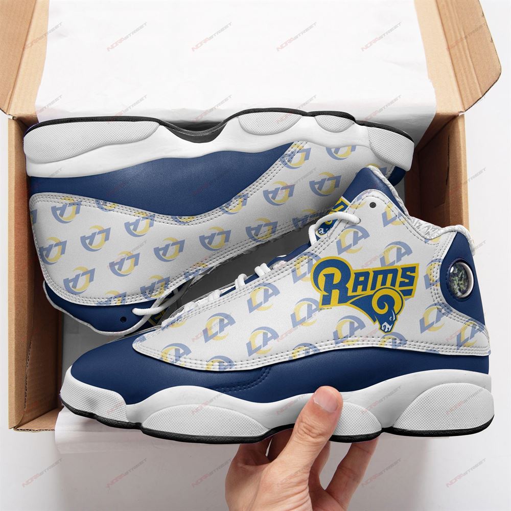 Los Angeles Rams Air Jordan 13 Sneakers Sport Shoes