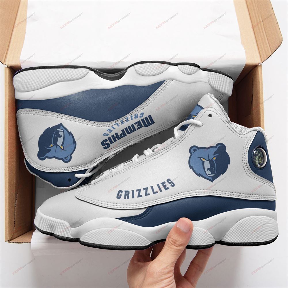 Memphis Grizzlies Air Jordan 13 Sneakers Sport Shoes Full Size