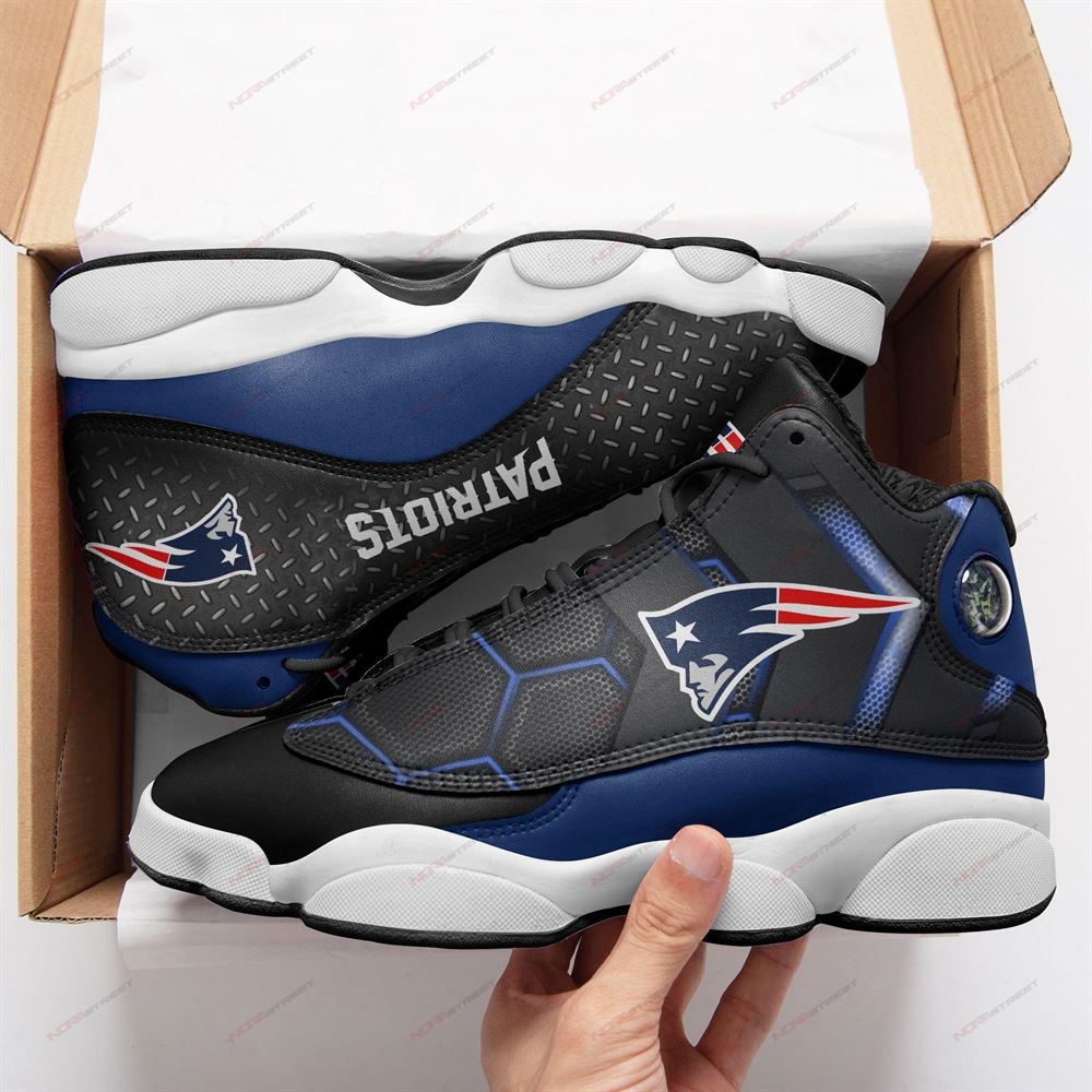 New England Patriots Air Jordan 13 Sneakers Sport Shoes Plus Size-trungten-8i83r