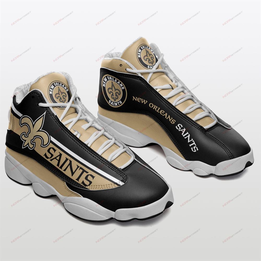 New Orleans Saints Air Jordan 13 Sneakers Sport Shoes Plus Size-trungten-b95nr