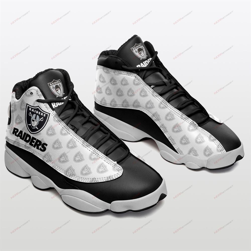 Oakland Raiders Air Jordan 13 Sneakers Sport Shoes Full Size-trungten-z9exr