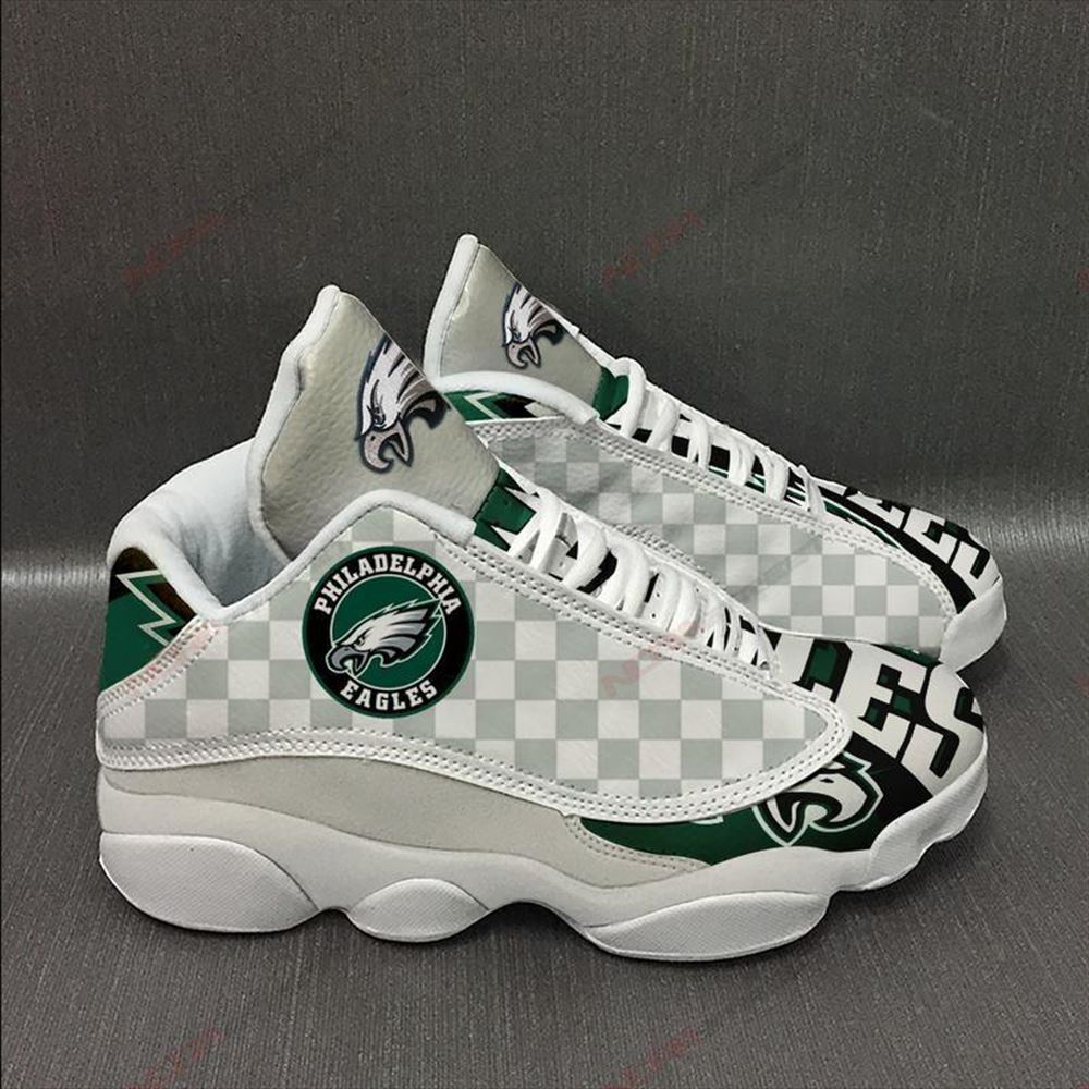 Philadelphia Eagles Air Jordan 13 Sneakers Sport Shoes-trungten-7cbyw