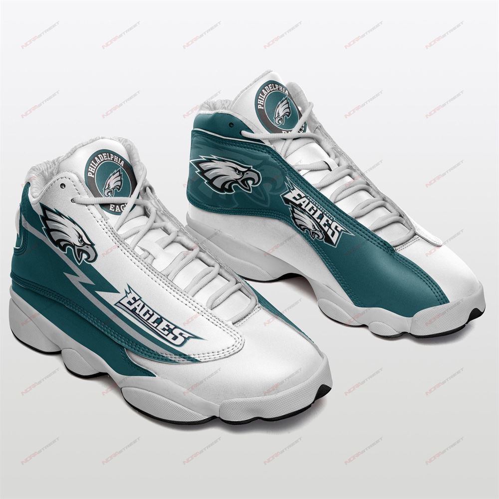 Philadelphia Eagles Air Jordan 13 Sneakers Sport Shoes-trungten-awiw0