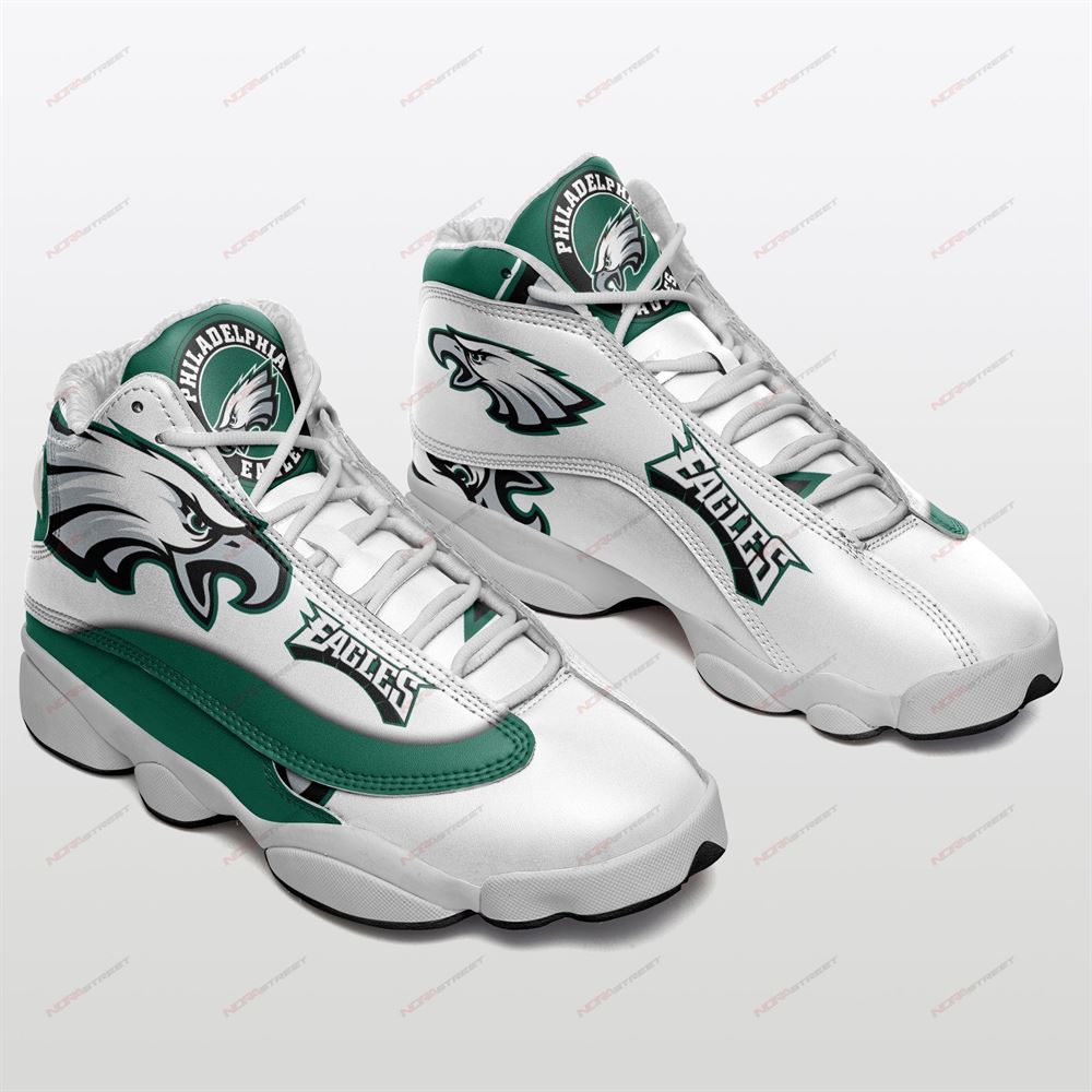 Philadelphia Eagles Air Jordan 13 Sneakers Sport Shoes-trungten-myoxg