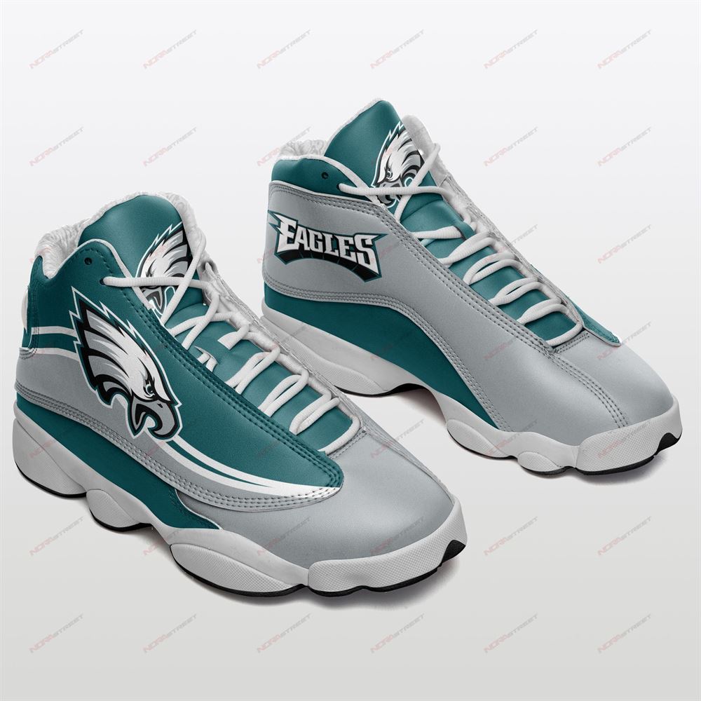 Philadelphia Eagles Air Jordan 13 Sneakers Sport Shoes