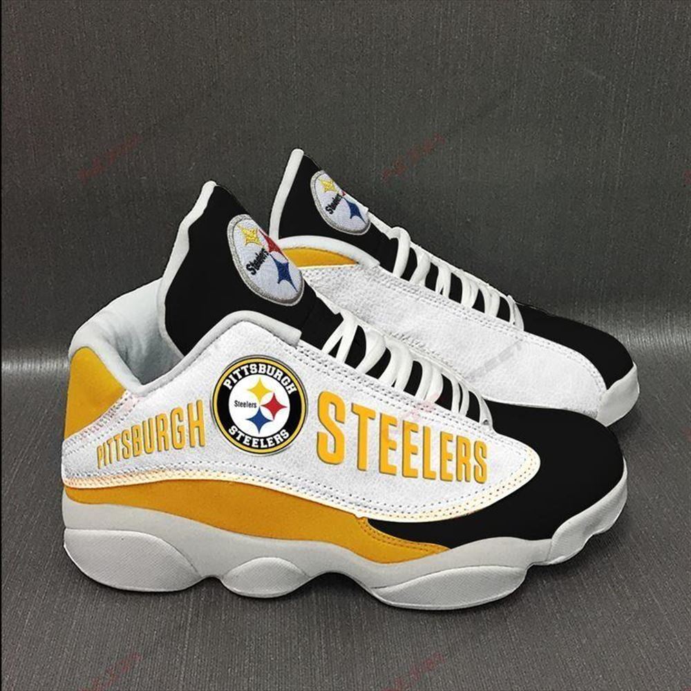 Pittsburgh Steelers Air Jordan 13 Sneakers Sport Shoes Plus Size-trungten-3trip