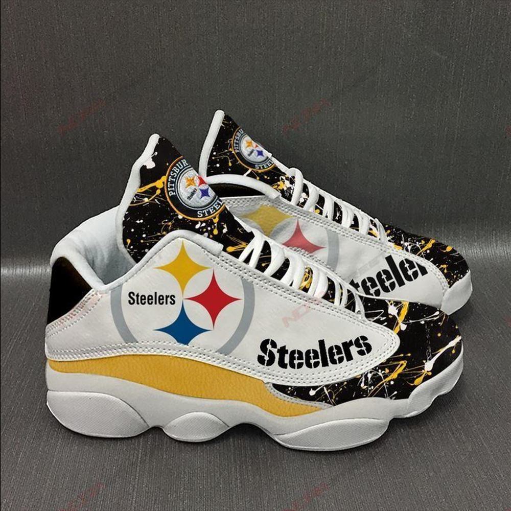 Pittsburgh Steelers Air Jordan 13 Sneakers Sport Shoes Plus Size-trungten-6n5vc