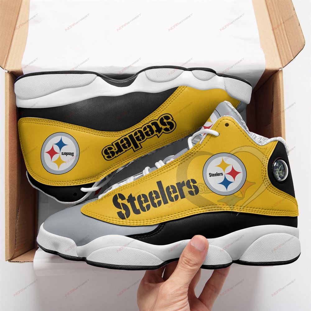 Pittsburgh Steelers Air Jordan 13 Sneakers Sport Shoes