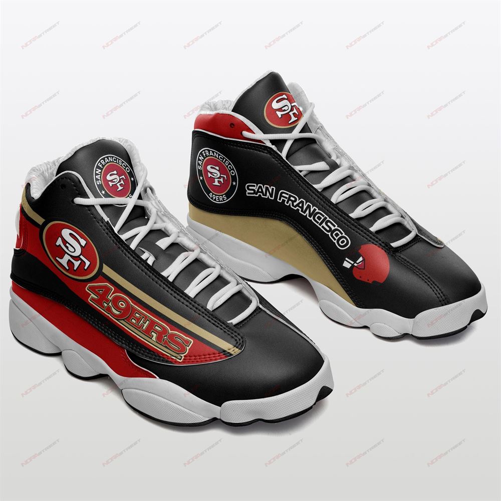 San Francisco 49ers Air Jordan 13 Sneakers Sport Shoes Full Size-trungten-vi3hc