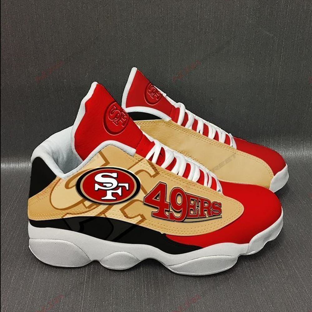 San Francisco 49ers Air Jordan 13 Sneakers Sport Shoes Plus Size-trungten-7l2tl