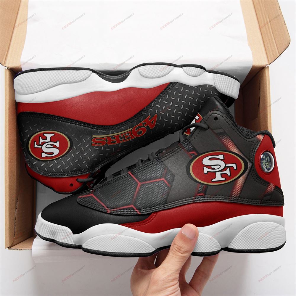 San Francisco 49ers Air Jordan 13 Sneakers Sport Shoes Plus Size