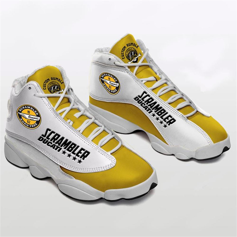 Scrambler Ducati Form Air Jordan 13 Sneakers Sport Shoes Plus Size