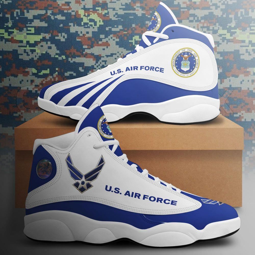 Us Air Force Air Jordan 13 Custom Sneakers Sport Shoes