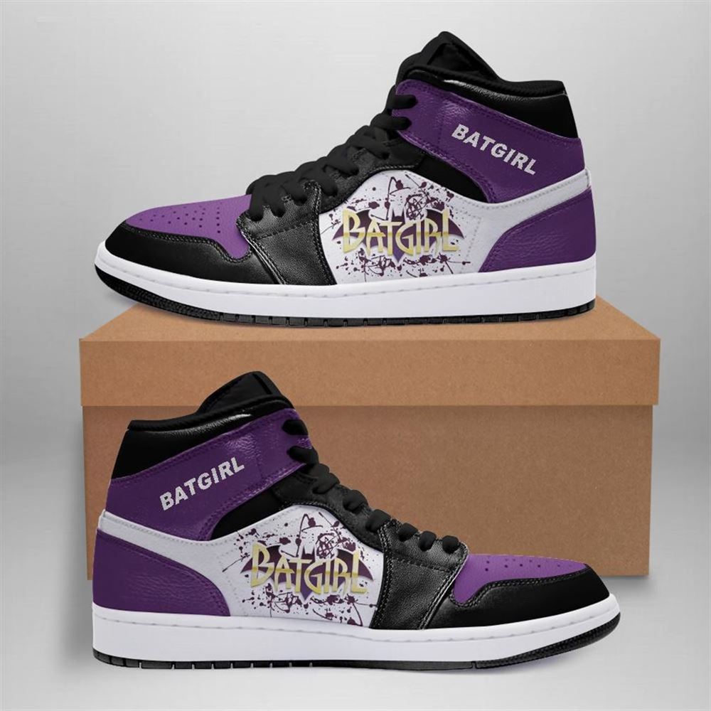 Batgirl Dc Comics Air Jordan Sneaker Boots Shoes