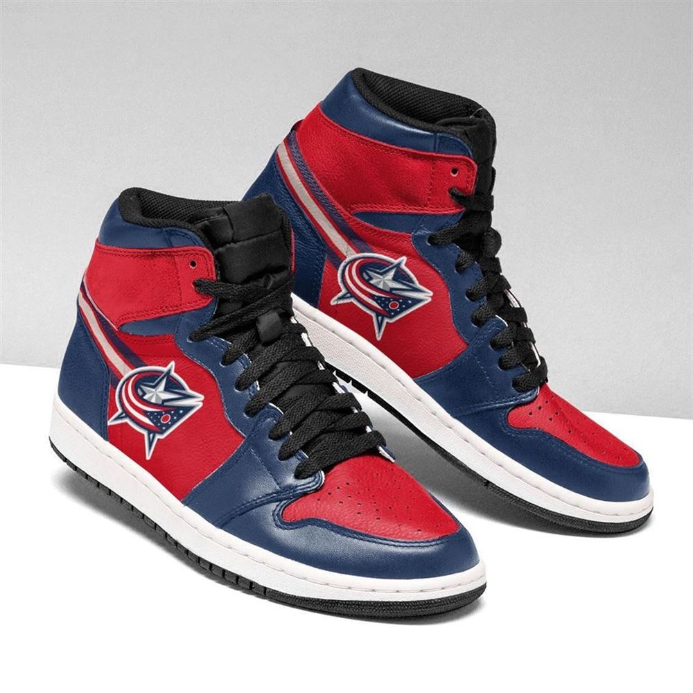 Columbus Blue Jackets Nhl Air Jordan Sneaker Boots Shoes