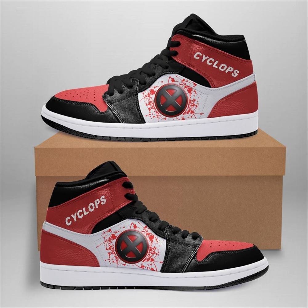 Cyclops Marvel Air Jordan Sneaker Boots Shoes