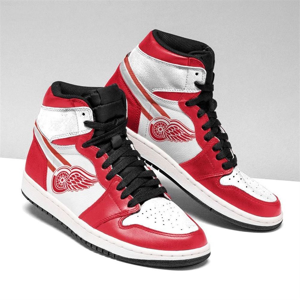 Detroit Red Wings Nhl Air Jordan Sneaker Boots Shoes