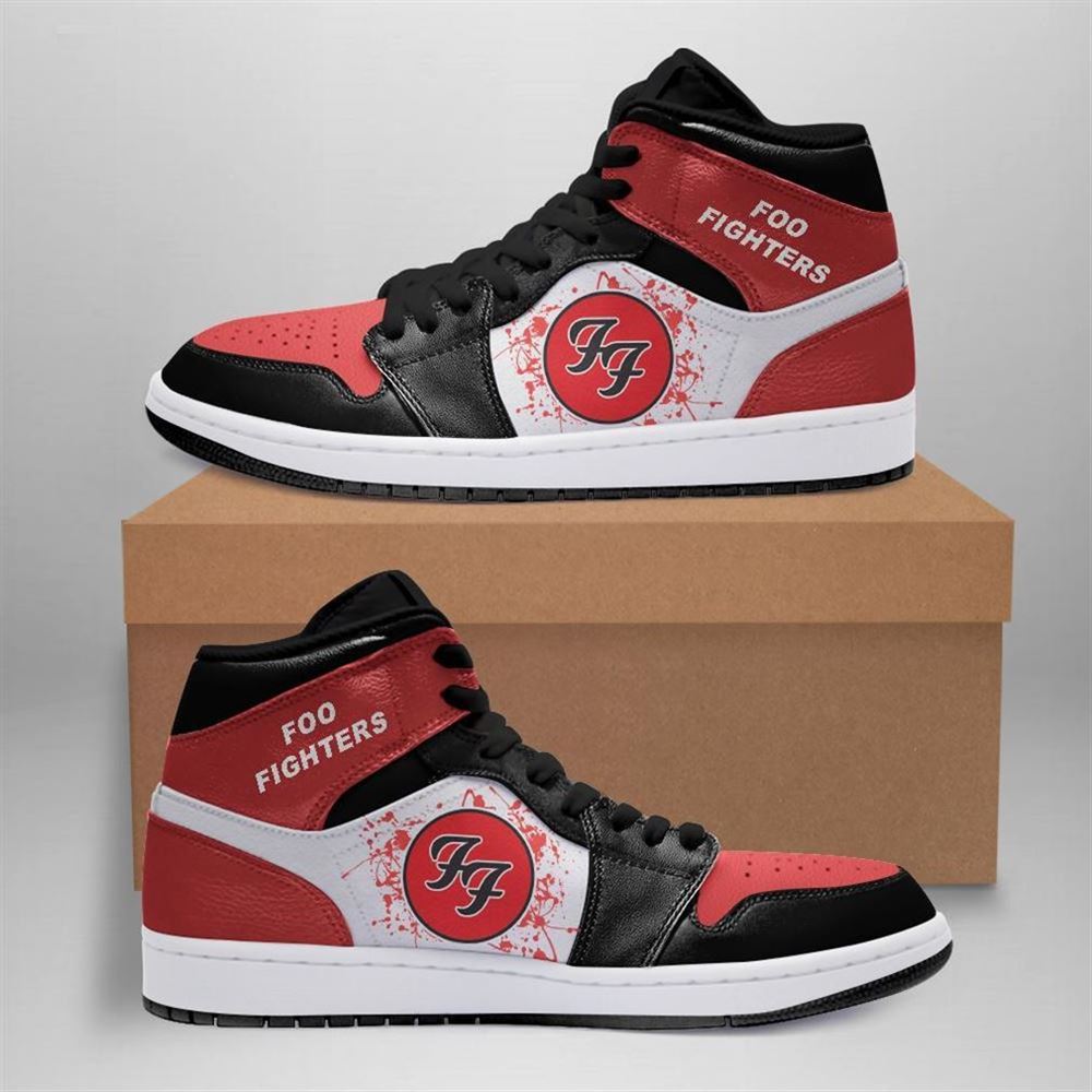 Foo Fighters Rock Band Air Jordan Sneaker Boots Shoes