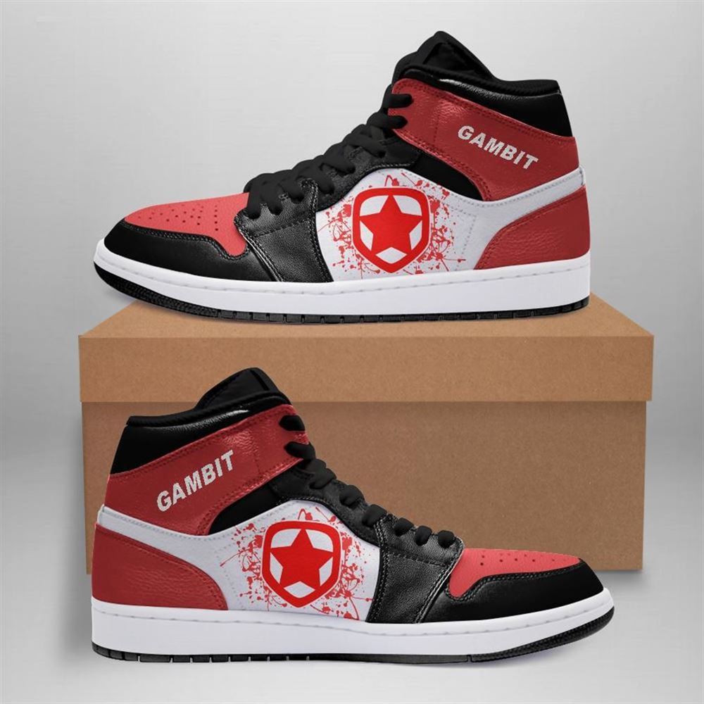 Gambit Marvel Air Jordan Sneaker Boots Shoes