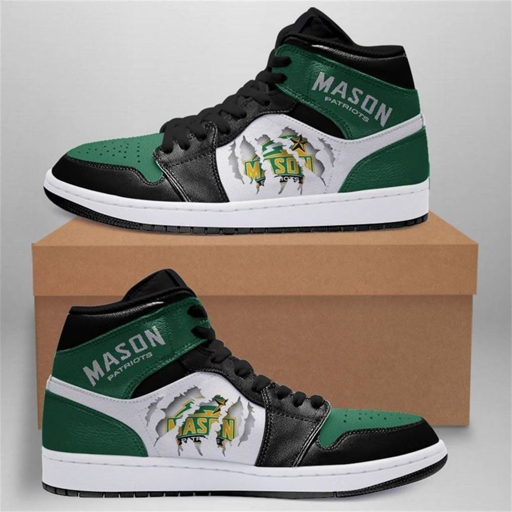 George Mason Patriots Jordan Shoes Sport Custom Jordan Shoe Sneaker Sneaker Boots Shoes