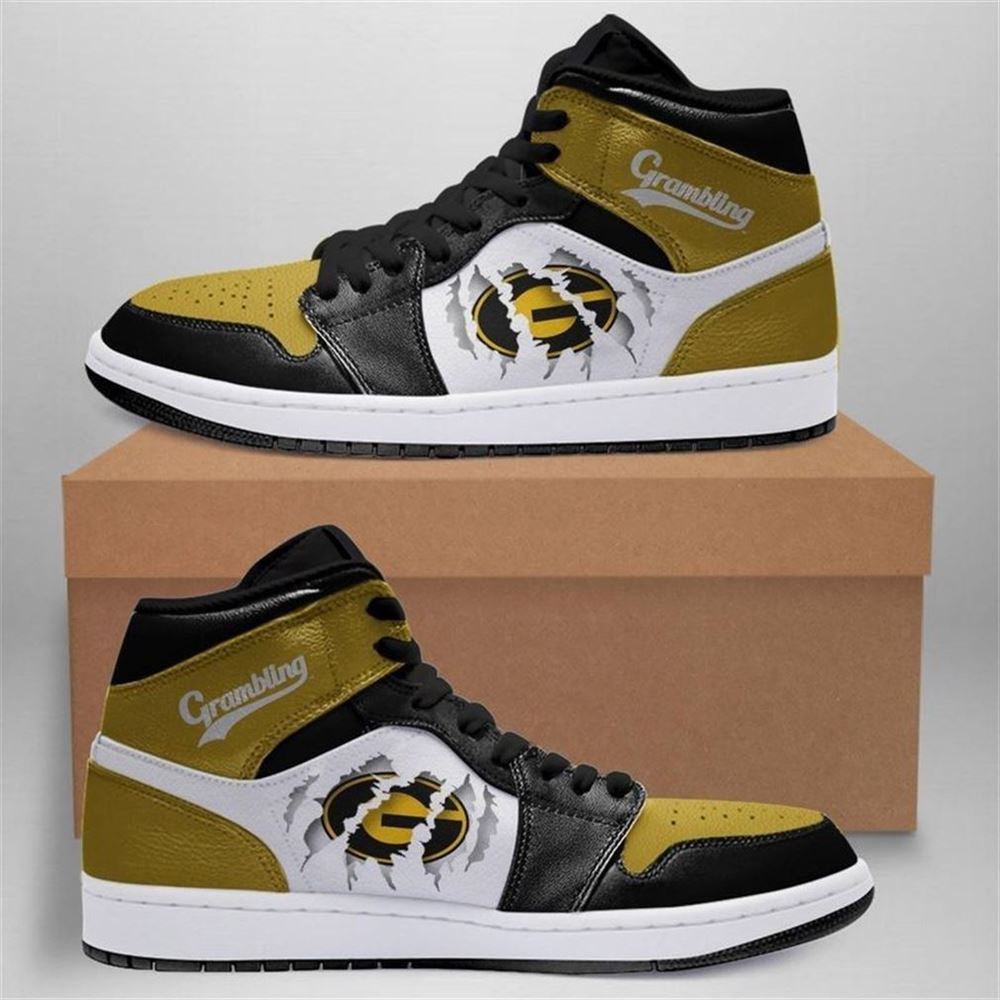 Grambling Tigers Jordan Shoes Sport Custom Jordan Shoe Sneaker Sneaker Boots Shoes