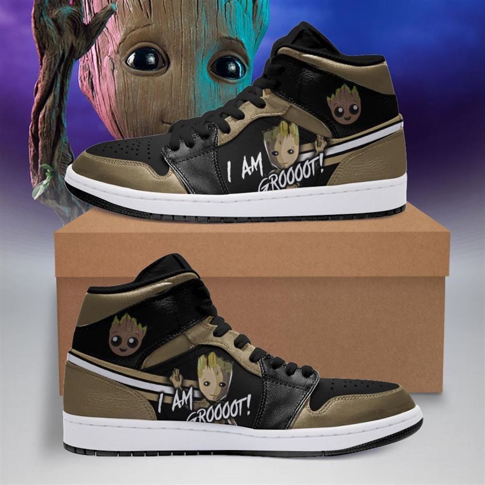 Groot Marvel Air Jordan Shoes Sport V2 Sneaker Boots Shoes