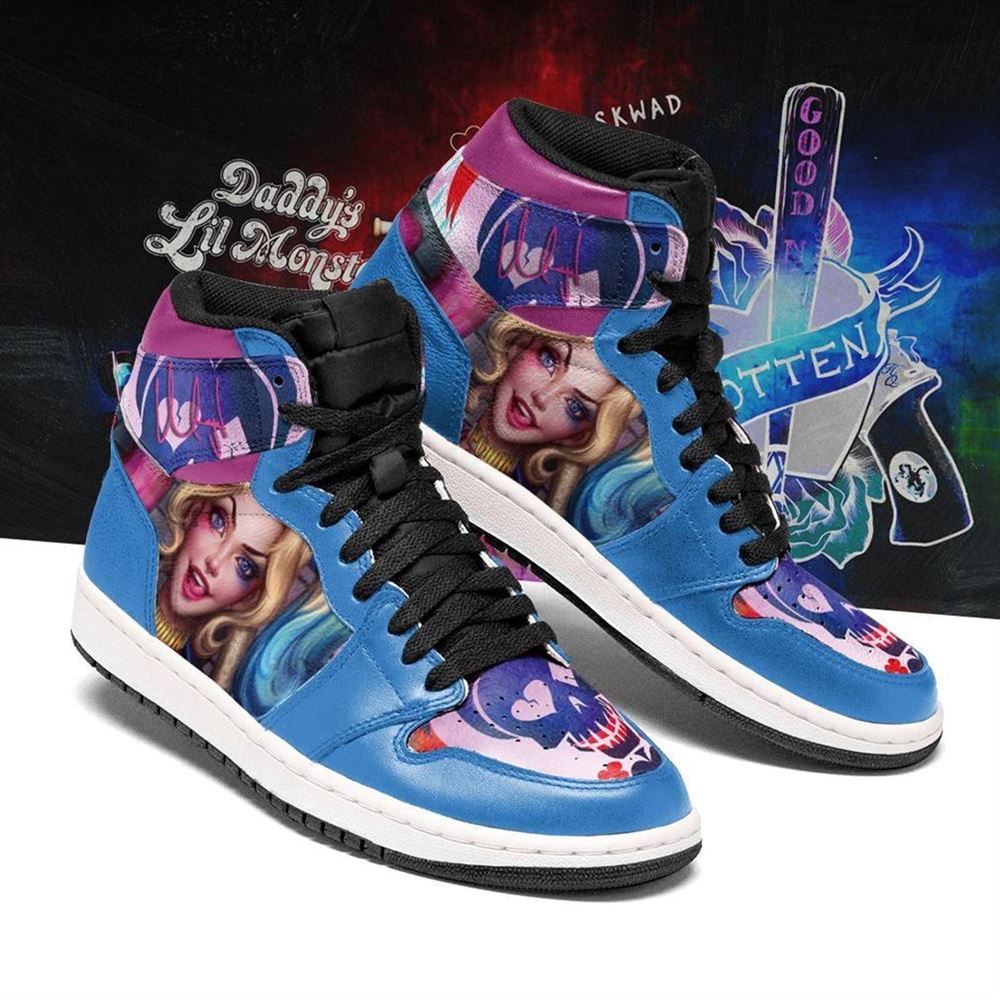 Harleyquinn Dc Comics Air Jordan Shoes Sport Sneaker Boots Shoes