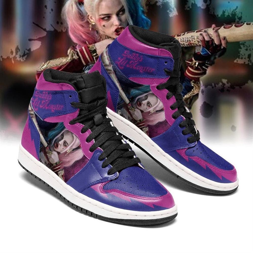 Harleyquinn Dc Comics Air Jordan Shoes Sport V2 Sneaker Boots Shoes