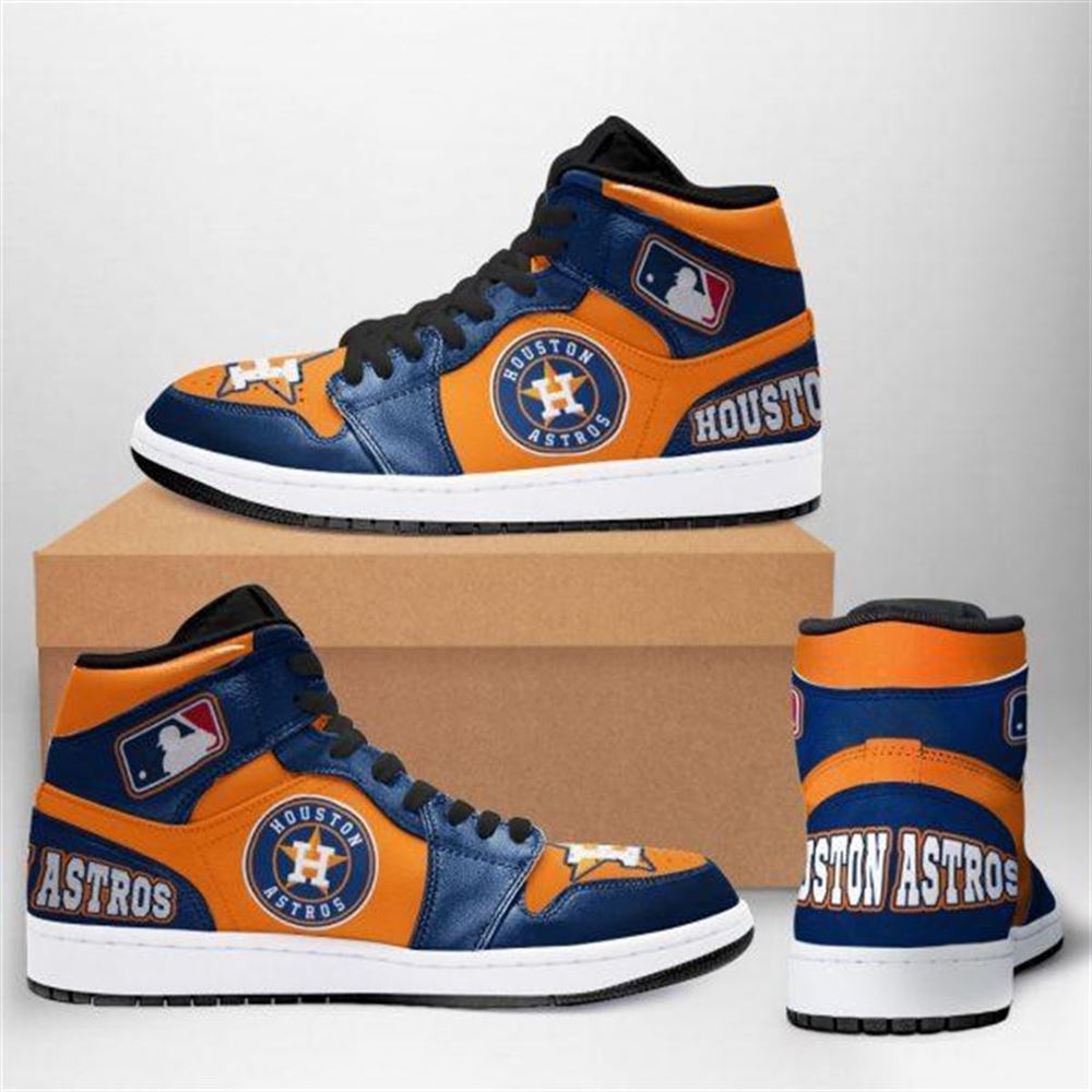 Houston Astros Mlb Baseball Air Jordan Sneaker Boots Shoes