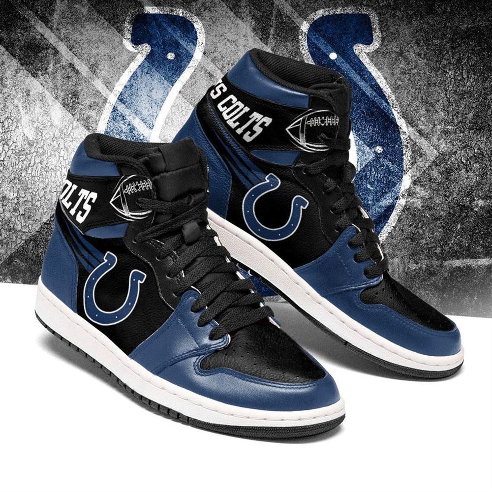 Indianapolis Colts Nfl Football Air Jordan Shoes Sport V6 Sneaker Boots Shoes