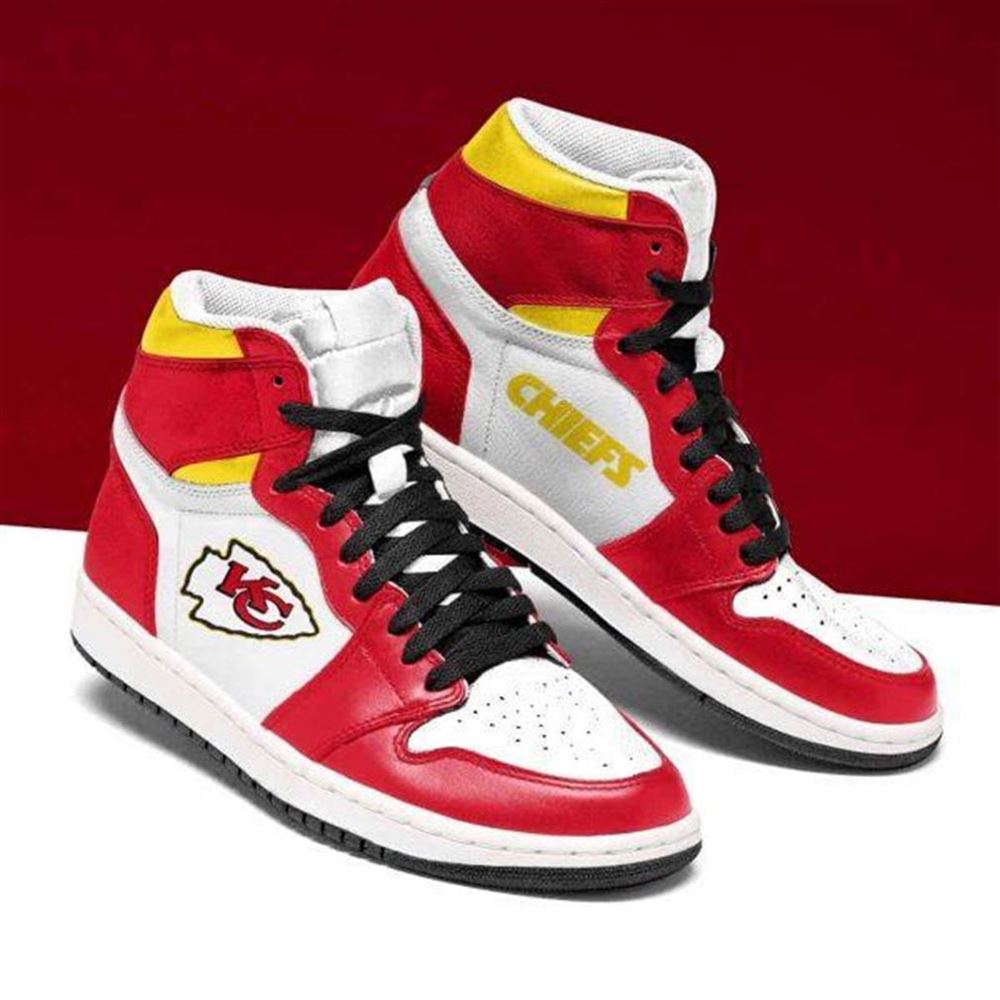 Kansas City Chiefs Nfl Football Air Jordan Shoes Sport Sneaker Boots Shoes